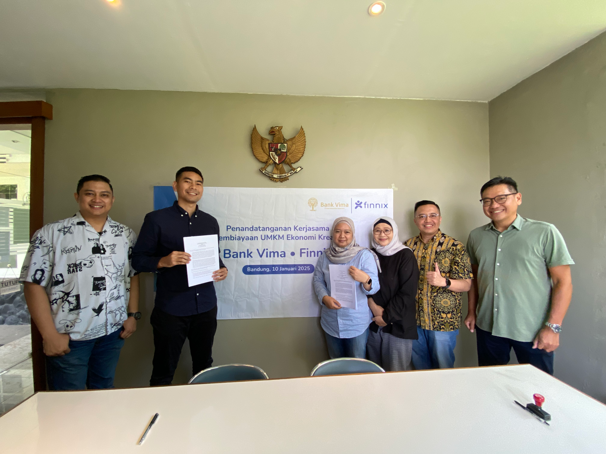 FINNIX GANDENG BANK VIMA: DUKUNG PEMBIAYAAN UMKM EKONOMI KREATIF DI BANDUNG RAYA